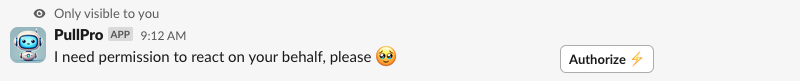 An illustration depicting the Slack app requesting permission from a new user.